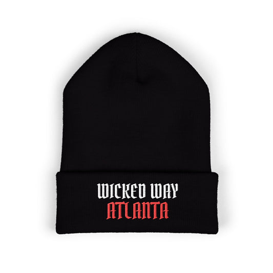 "Wicked Way" Atlanta Cuffed Beanie