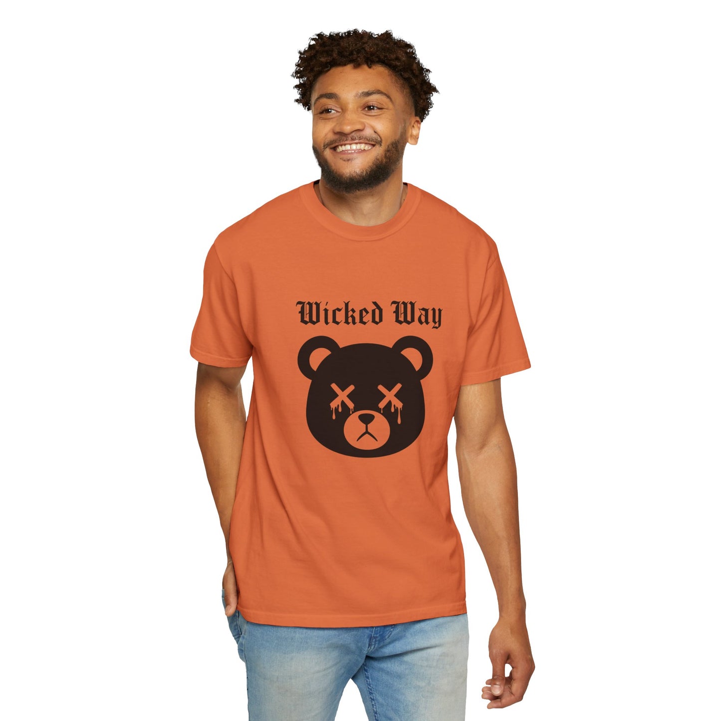 "Wicked Way" Dead Bear Head T-Shirt (Multi Color Options)