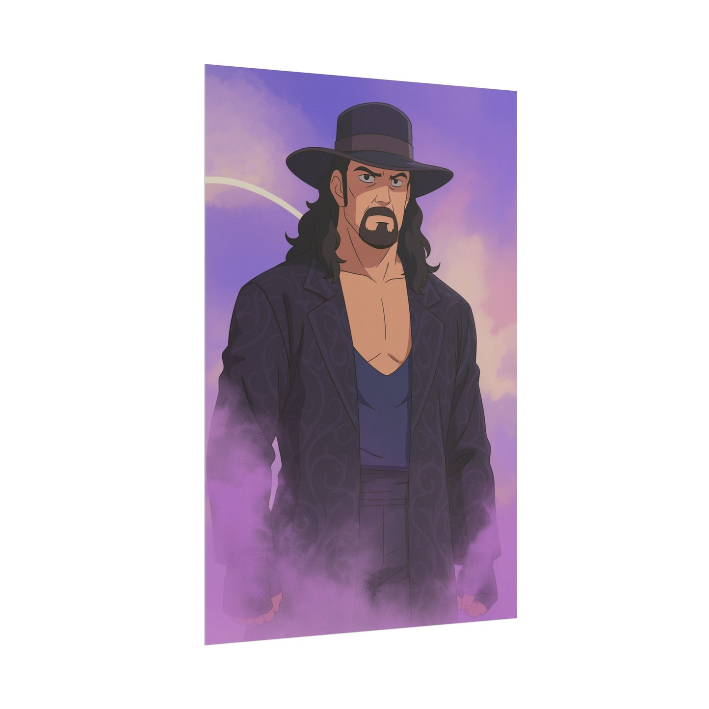 Loco Fits Anime Wrestling 'Here Comes the Deadman' Poster