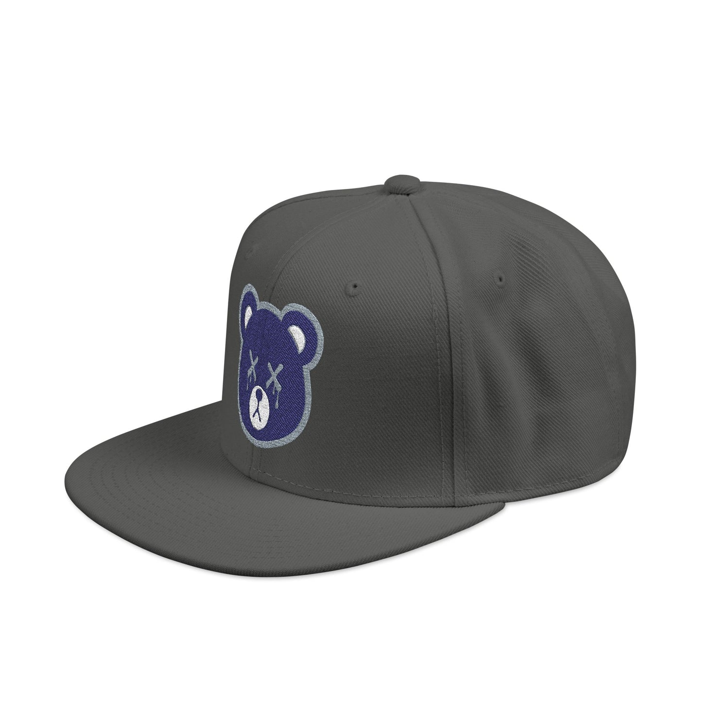 "Wicked Way" Deady Bears Navy Blue & Grey Logo Snapback