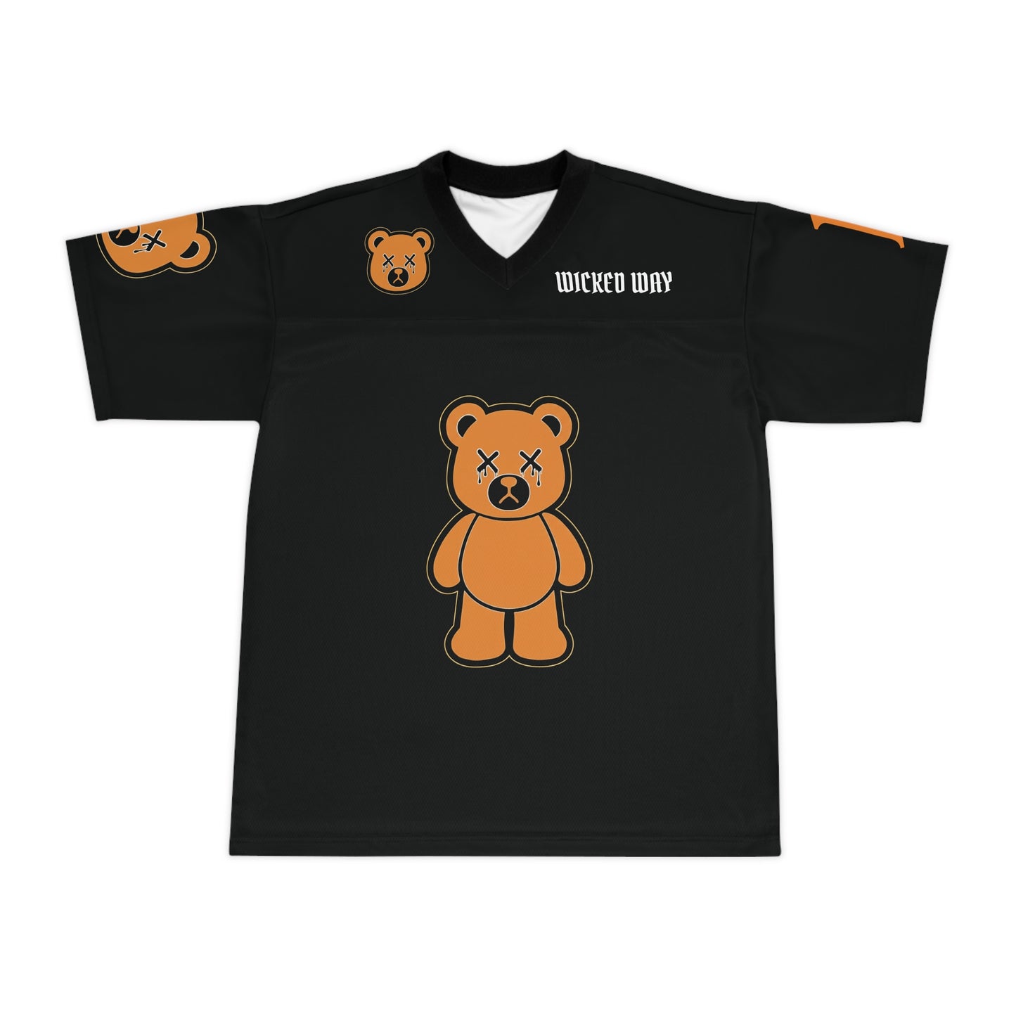"Wicked Way" #1 Chase Deady Bears Football Jersey