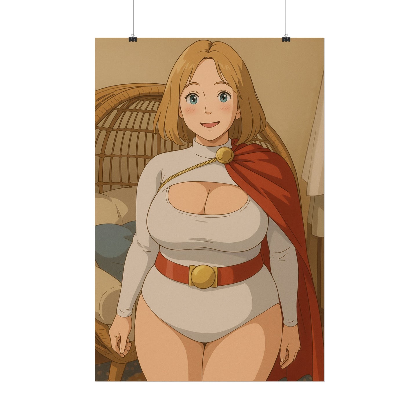 Loco Fits Anime Girls 'Cosplay Superhero Girl' Poster