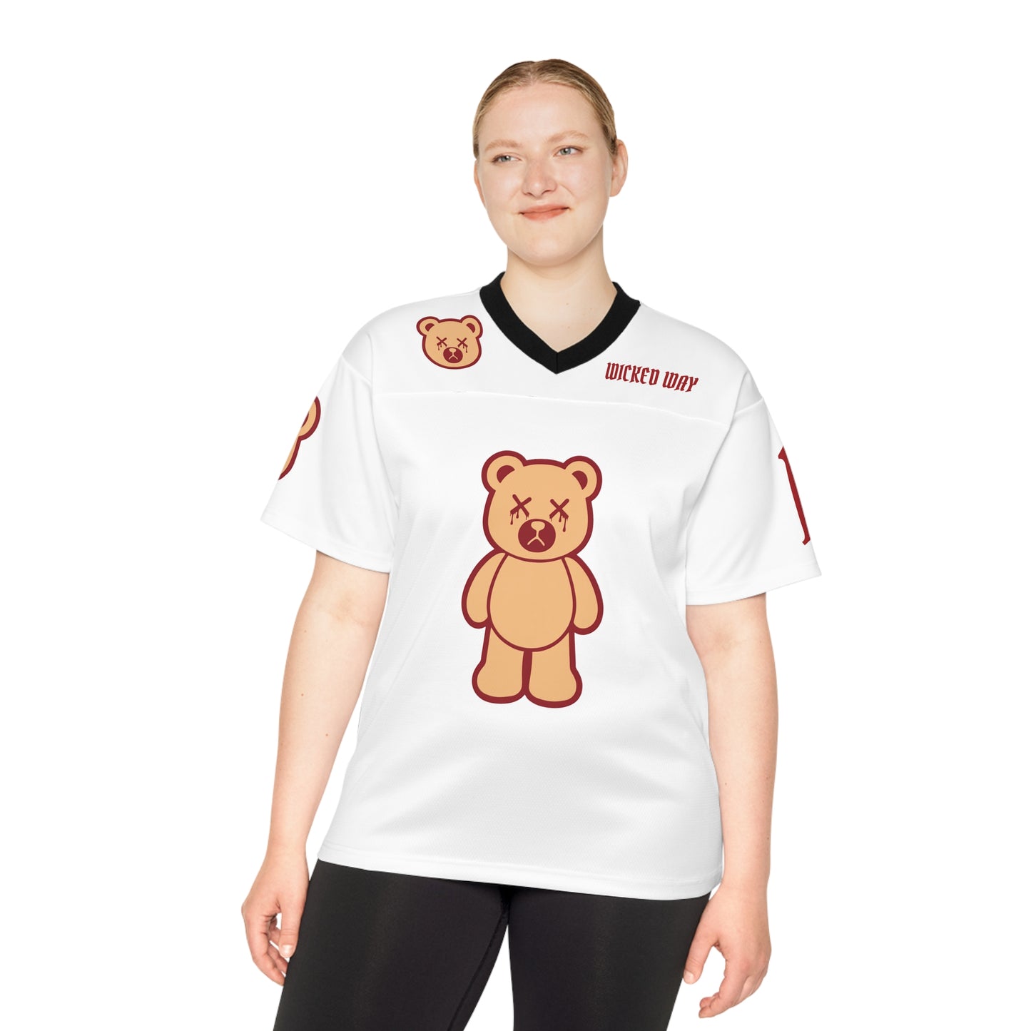 "Wicked Way" #15 Jennings Deady Bears Football Jersey