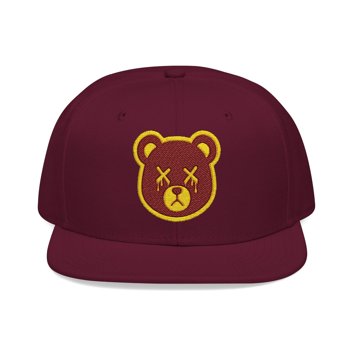 "Wicked Way" Deady Bears Gold & Burgandy Logo Snapback