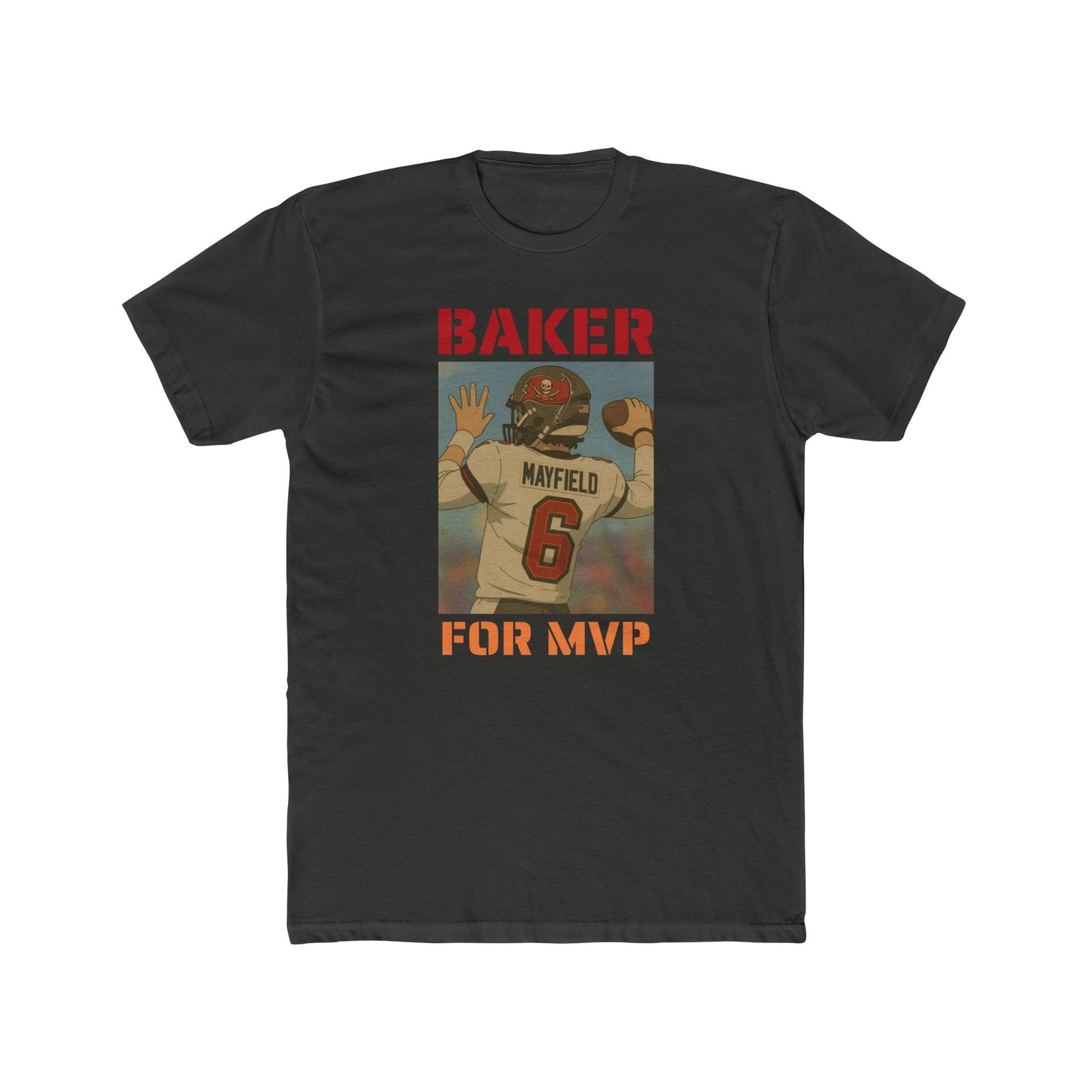 Anime Football 'Baker For MVP' Cotton Crew Tee