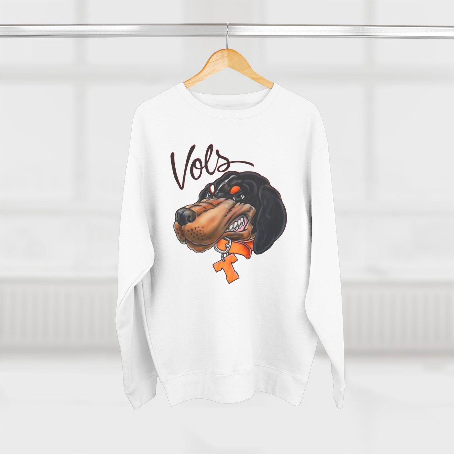 'Vols Hound' Cotton Crewneck Sweatshirt