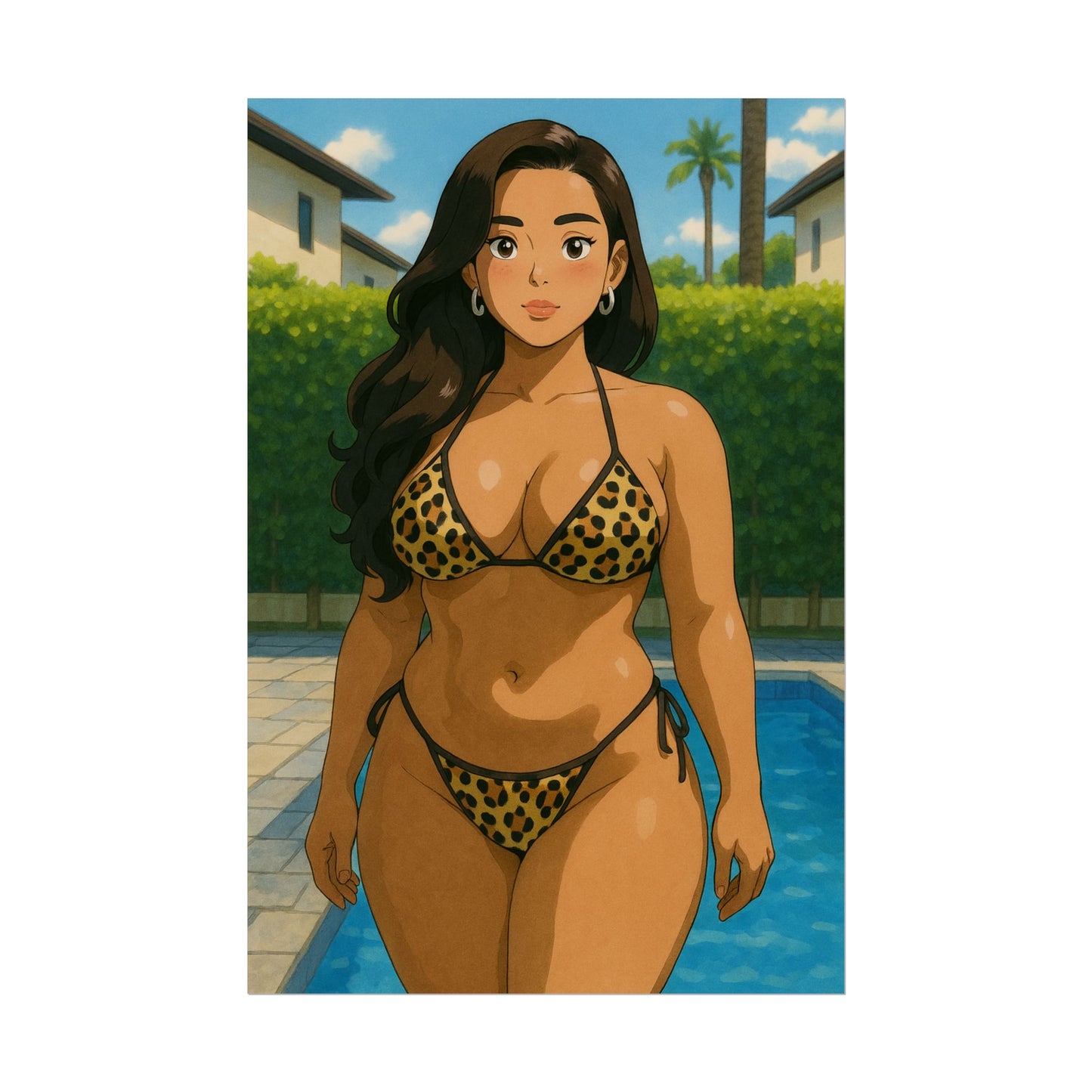 Loco Fits Anime Girls 'Humeda' Poster