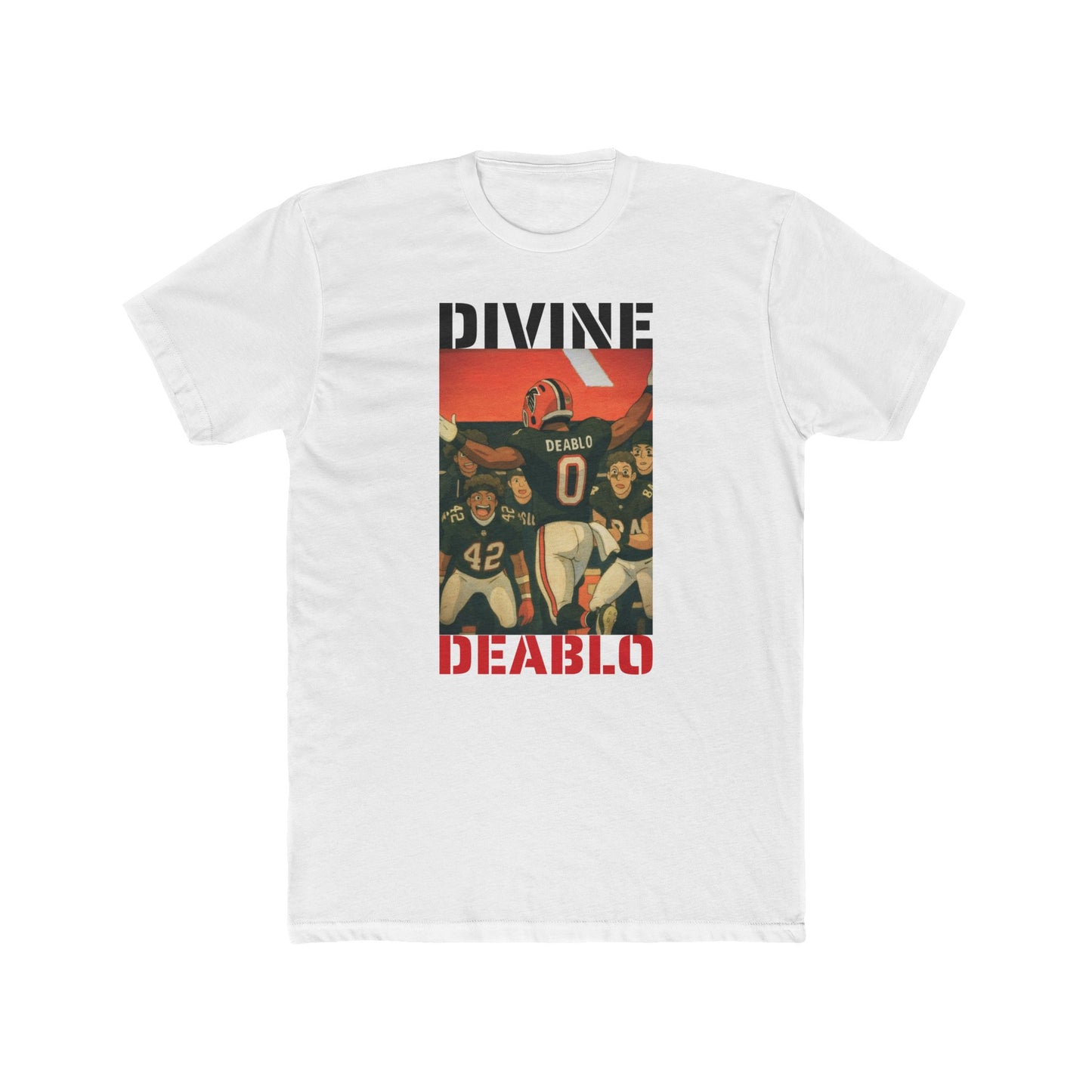 Anime Football 'Divine Deablo' Cotton Crew Tee