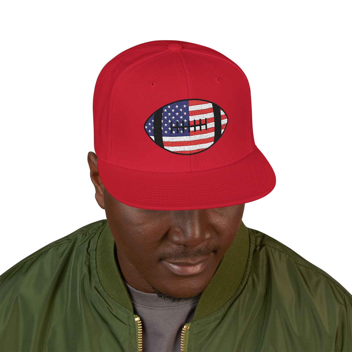 Nation "Wicked Way" American Football Flag Snapback