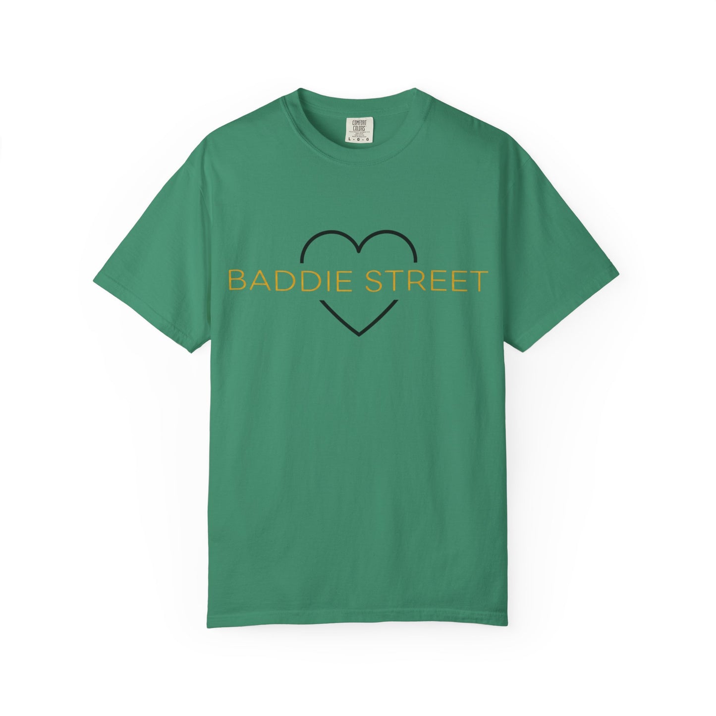 "Baddie Street" Classy Heart Gold Multi Color Option T-Shirt