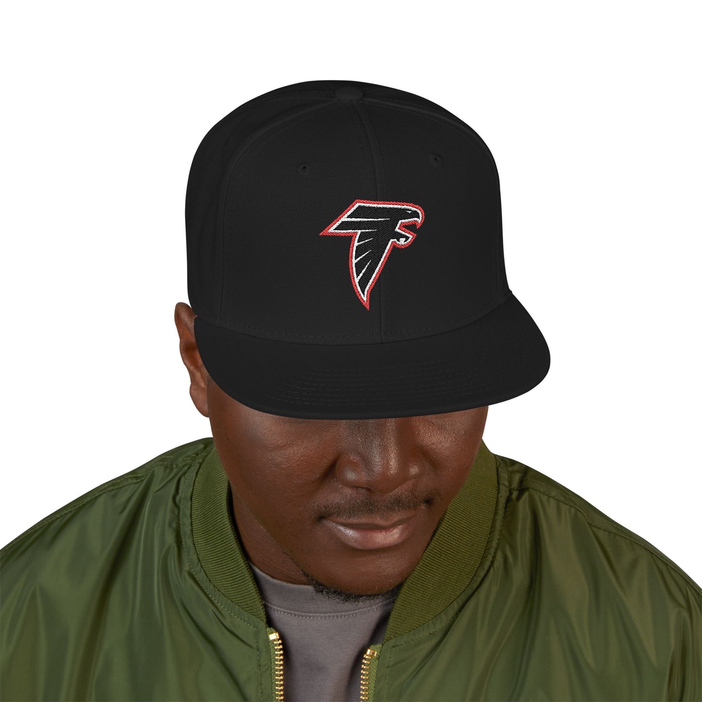 Loco Fits "NFL Atlanta Falcons New & Old Concept Logo" Snapback (Embroidery)