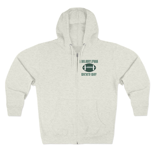 "Wicked Way" Philadelphia Football Zip Hoodie