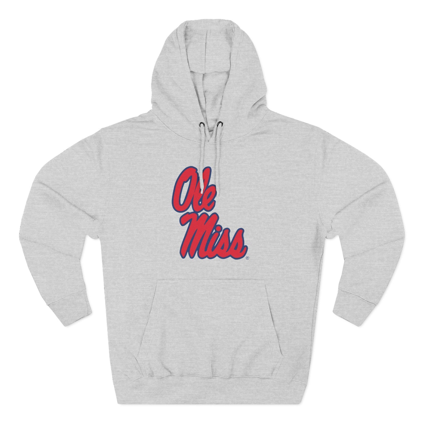 'Ole Miss Script' Three-Panel Fleece Hoodie