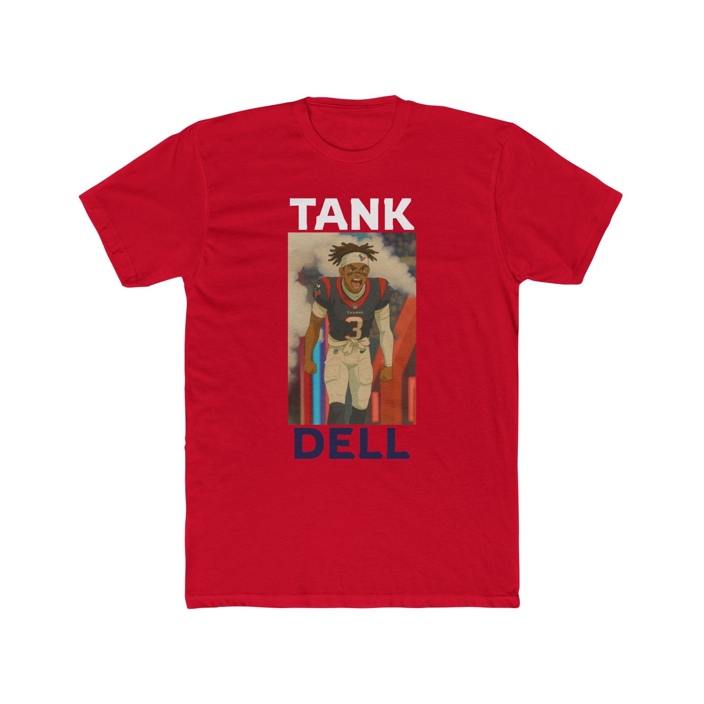 Anime Football 'Tank Dell' Cotton Crew Tee