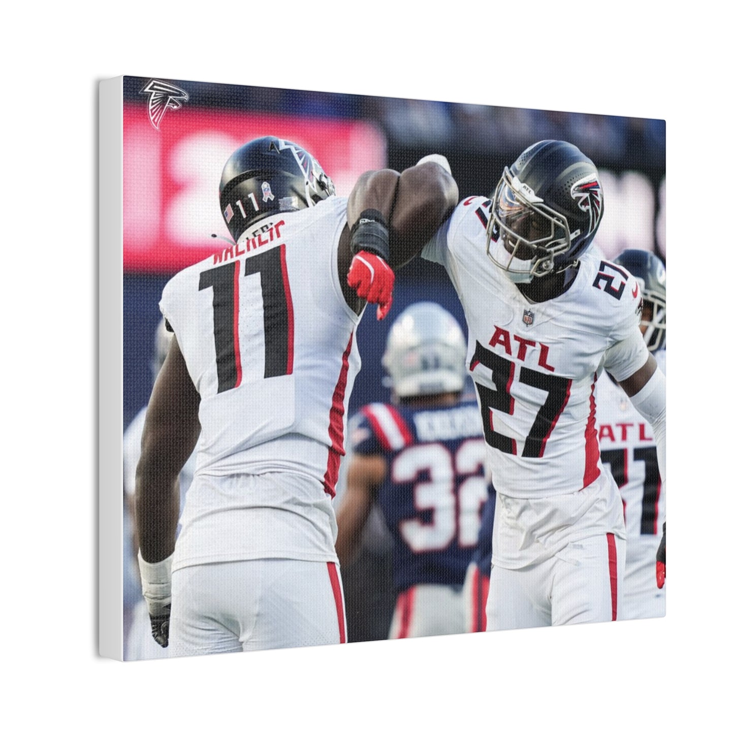 Loco Fits Dirty Birds 'JPJ & Walker 1' Canvas Stretched, 0.75"