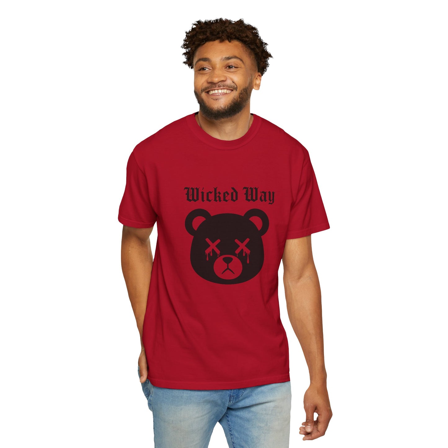 "Wicked Way" Dead Bear Head T-Shirt (Multi Color Options)