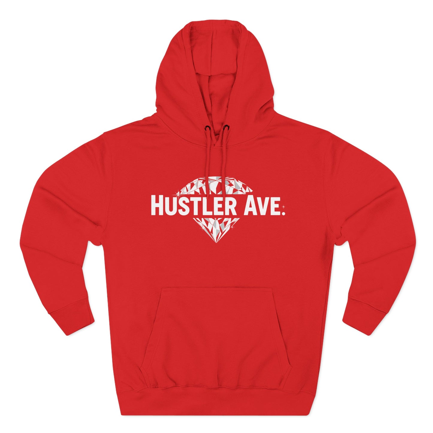 Base "Hustler Ave" Diamond Status College Hoodie