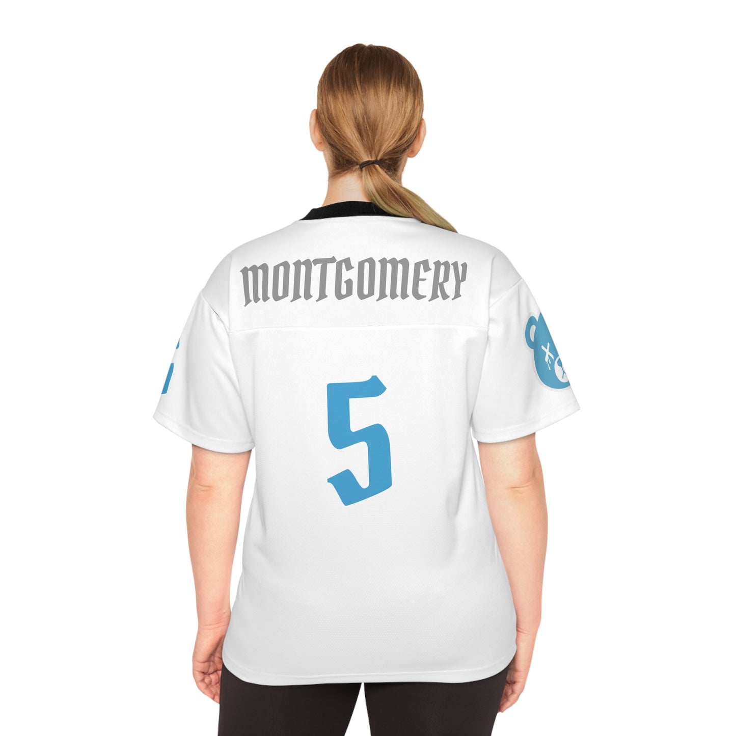 "Wicked Way" #5 Montgomery Deady Bears Football Jersey