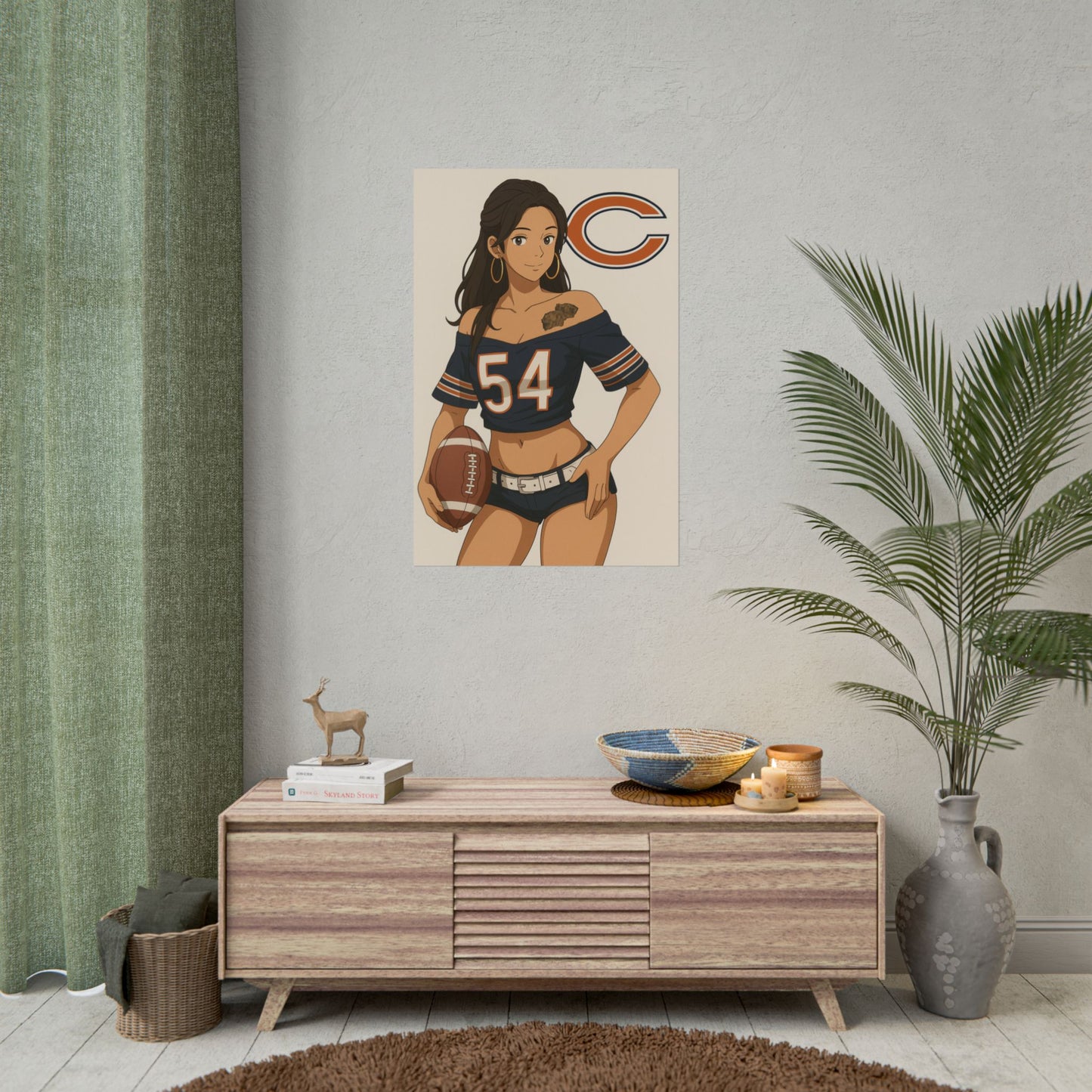 Loco Fits Anime Girls 'Bears Girl 1' Poster