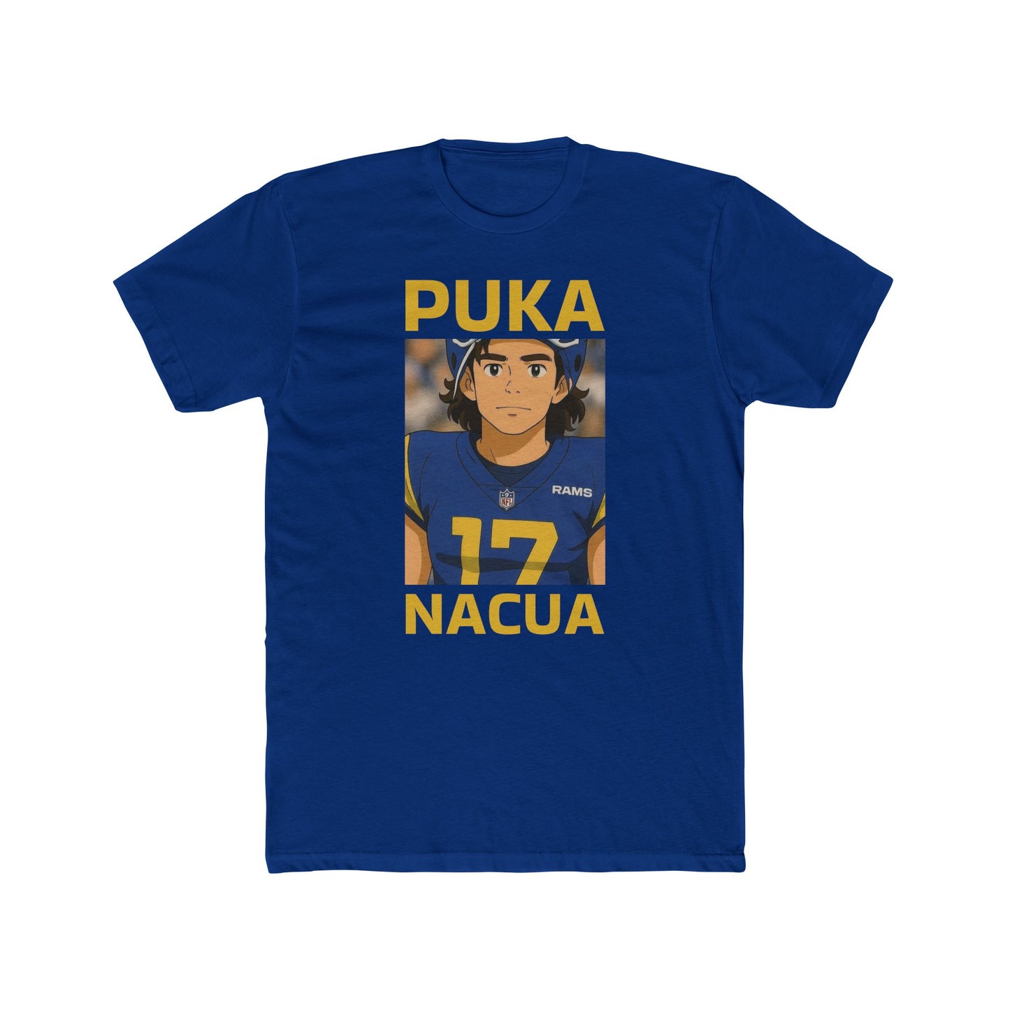 Anime Football 'Puka Nacua' Cotton Crew Tee