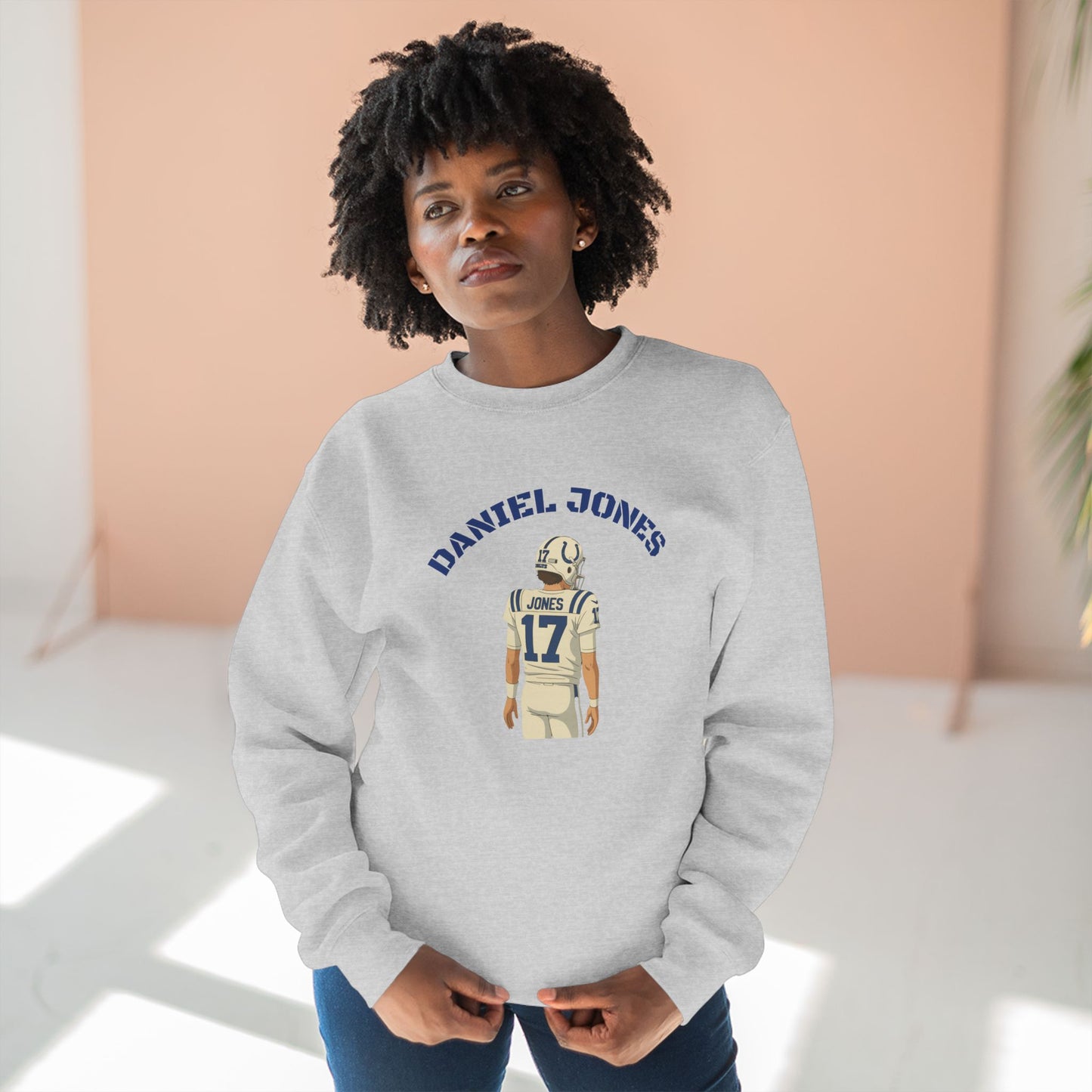 Anime Football 'Daniel Jones' Crewneck Sweatshirt