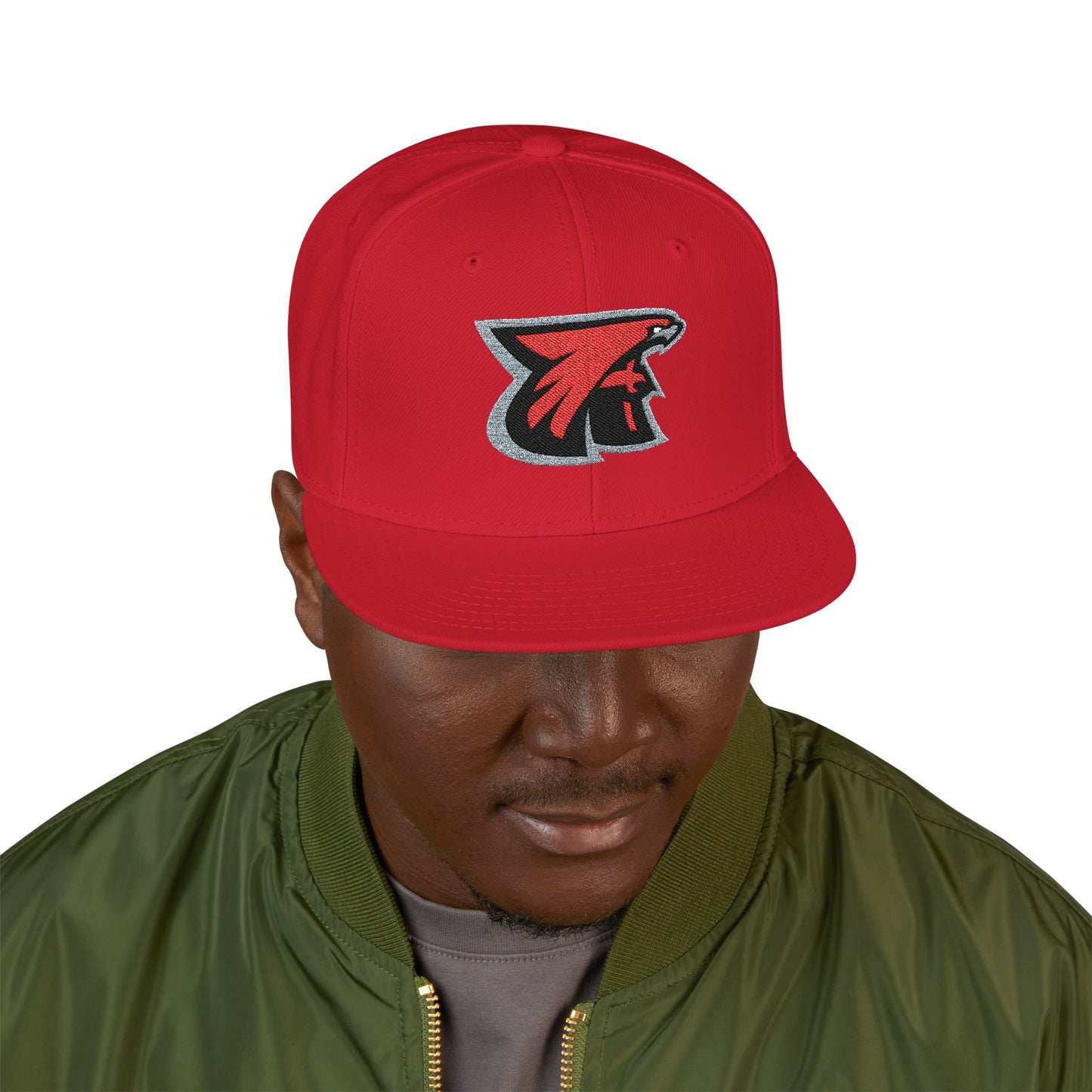 Loco Fits "NFL Atlanta Falcons Letter A Concept Logo" Snapback (Embroidery)