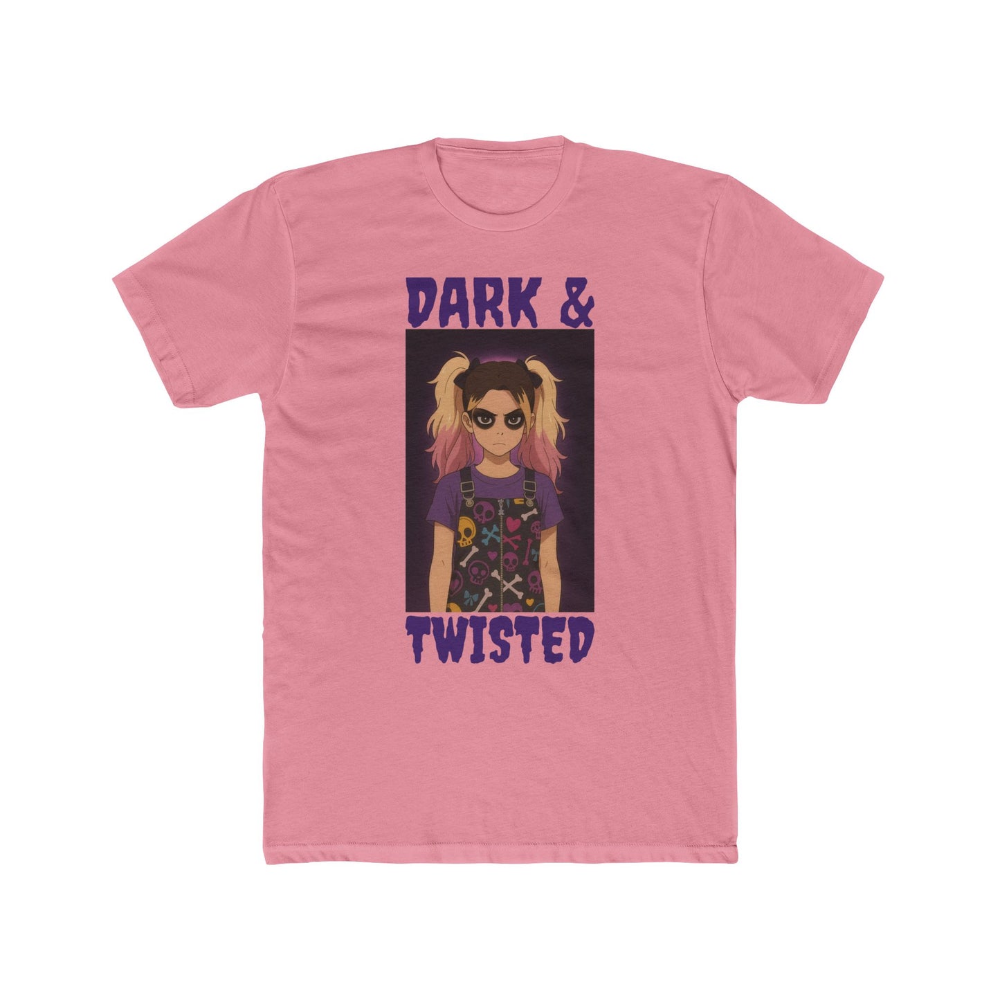 Loco Fits Anime Wrestling 'Dark & Twisted' Cotton Crew Tee