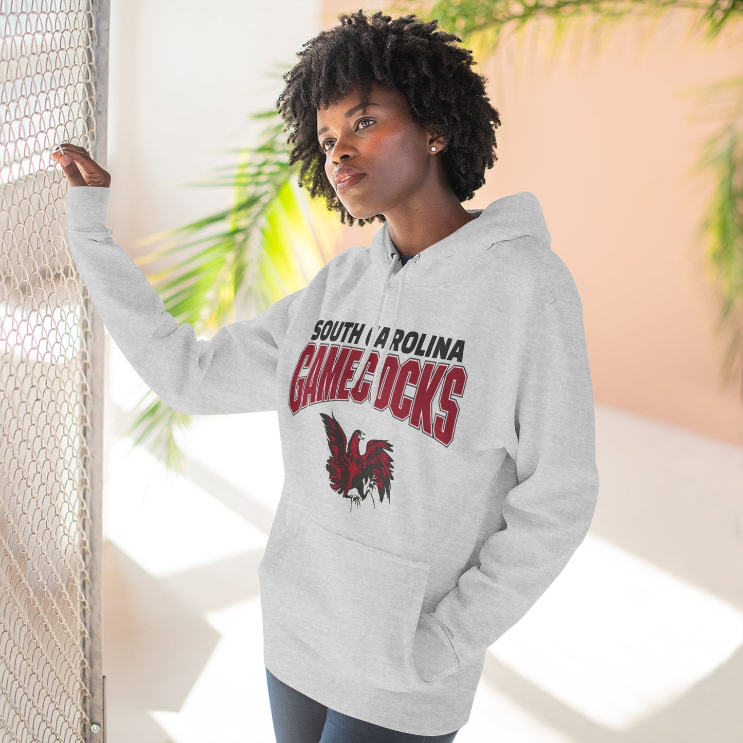 'South Carolina Gamecocks' Three-Panel Fleece Hoodie