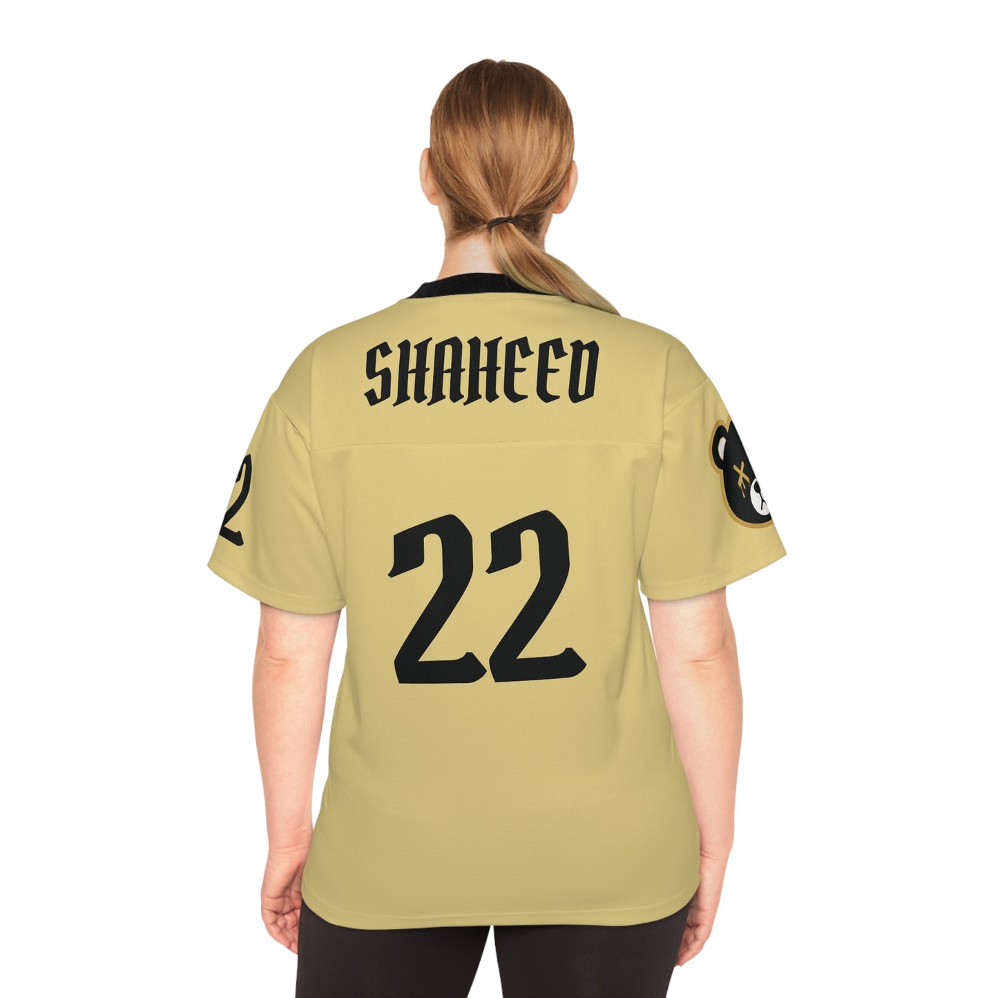 "Wicked Way" #22 Shaheed Deady Bears Football Jersey
