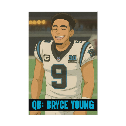 Loco Fits Anime Football 'Bryce Young' Poster