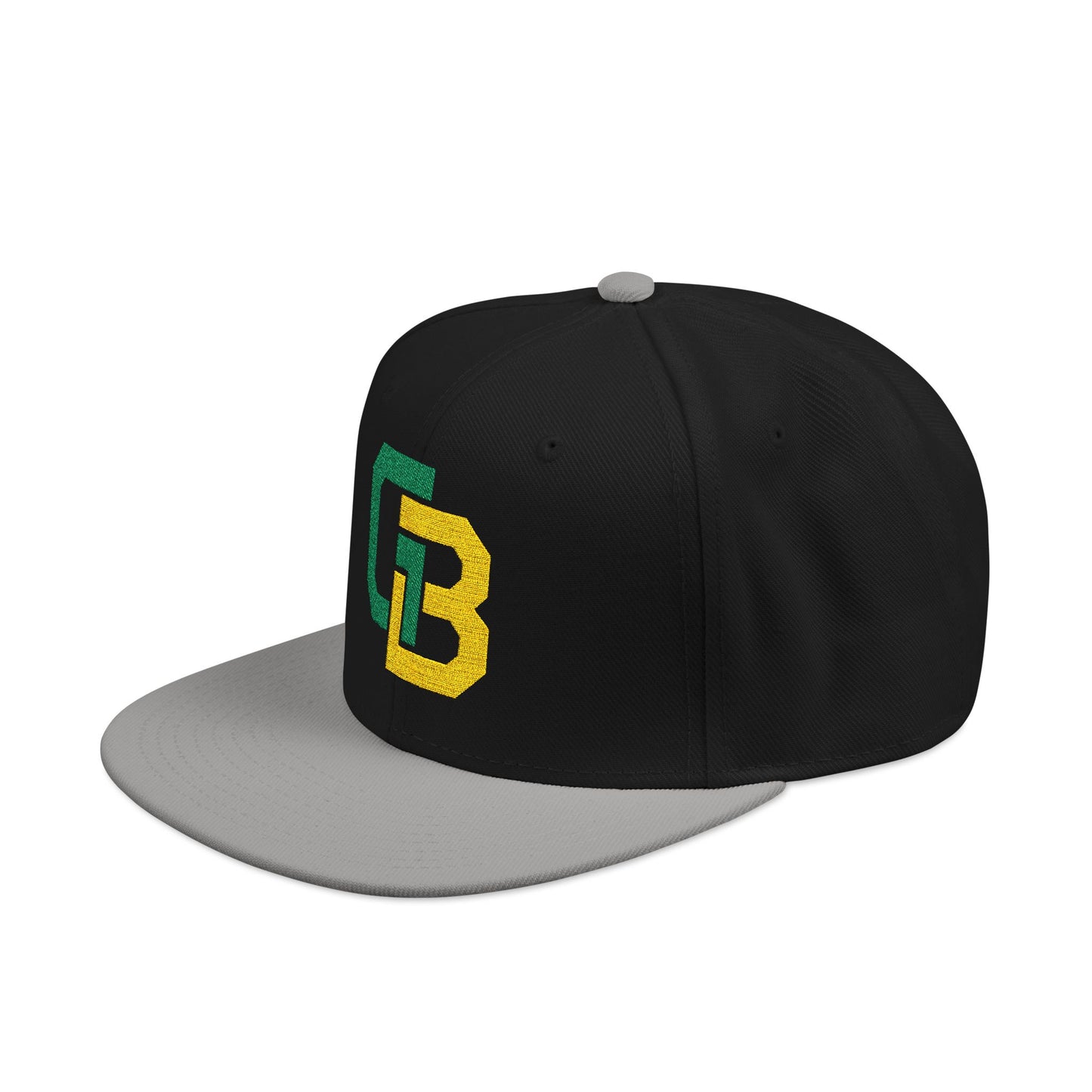 Loco Fits "NFL Green Bay Packers Letters GB Concept Logo" Snapback (Embroidery)