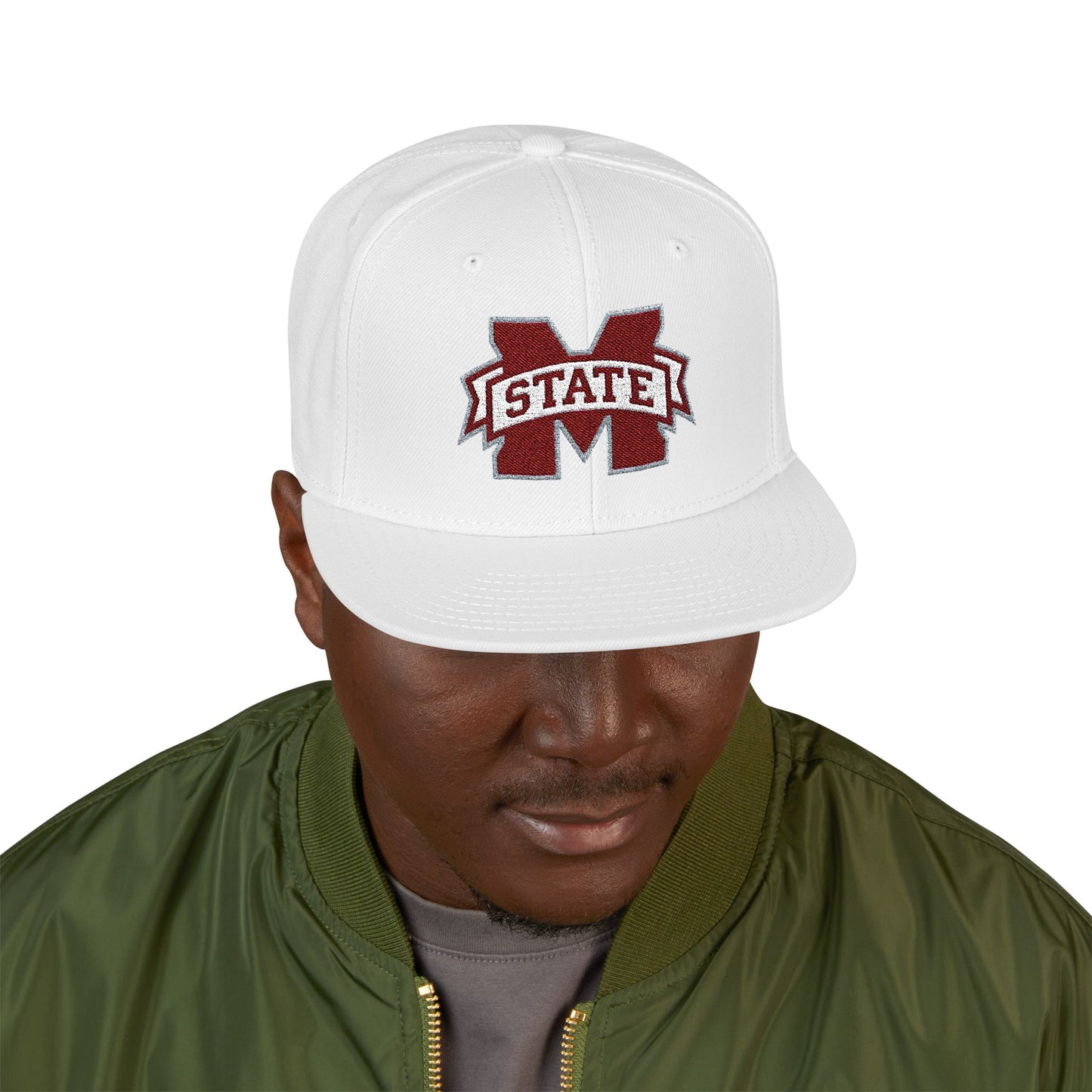 'Mississippi State M' Logo Snapback