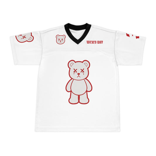 "Wicked Way" #3 Baker Deady Bears Football Jersey