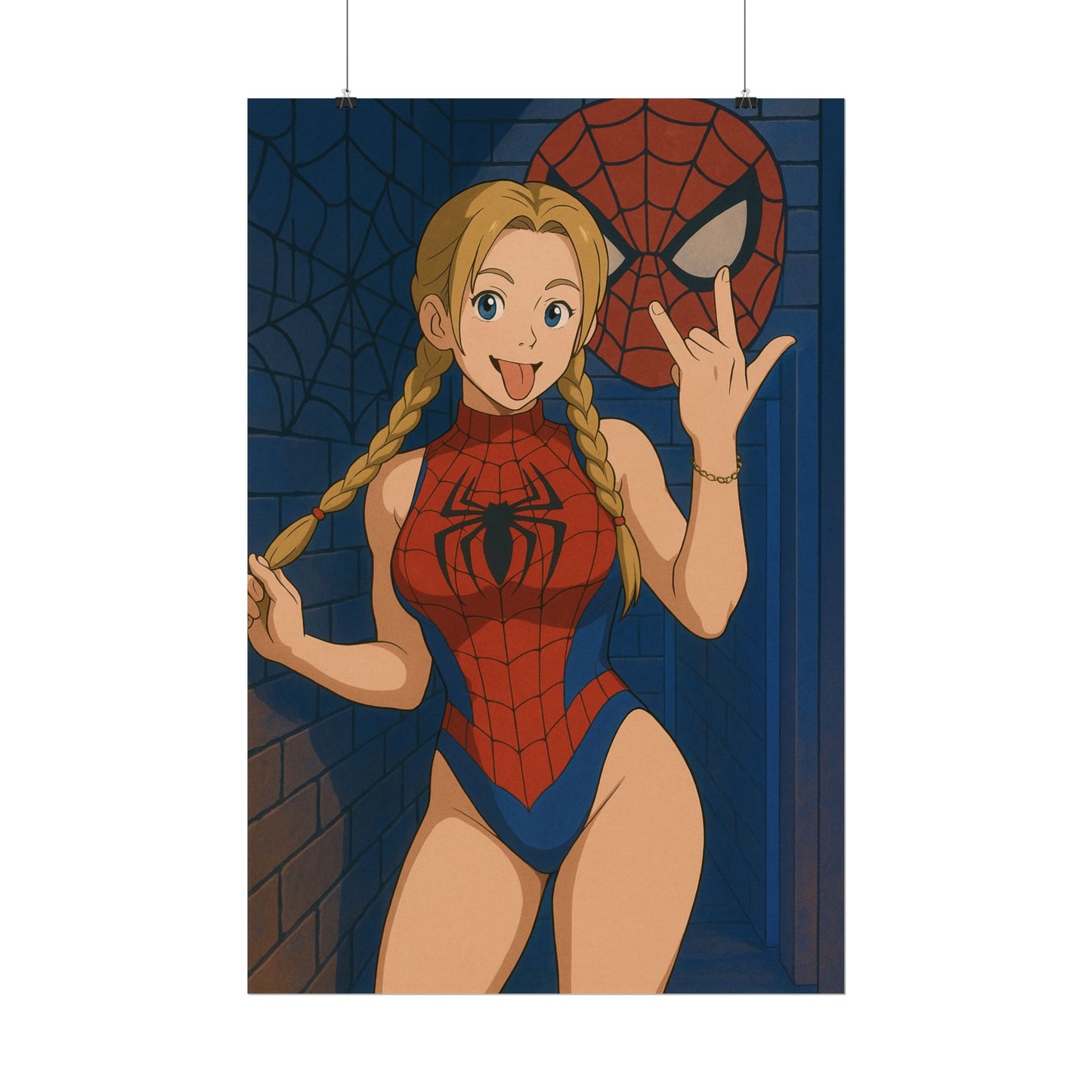 Loco Fits Anime Girls 'Spidey-Girl' Poster