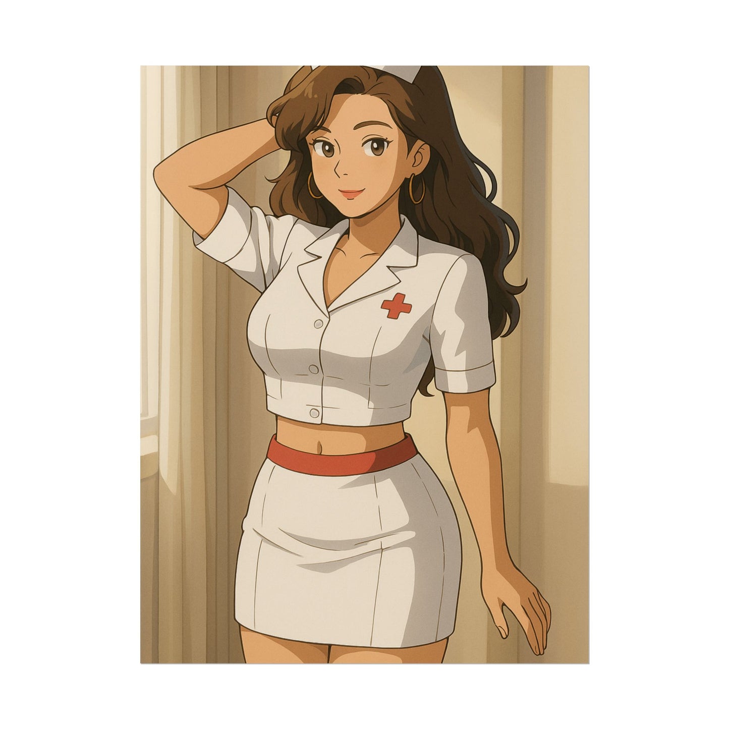 Loco Fits Anime Girls 'Naughty Nurse' Poster