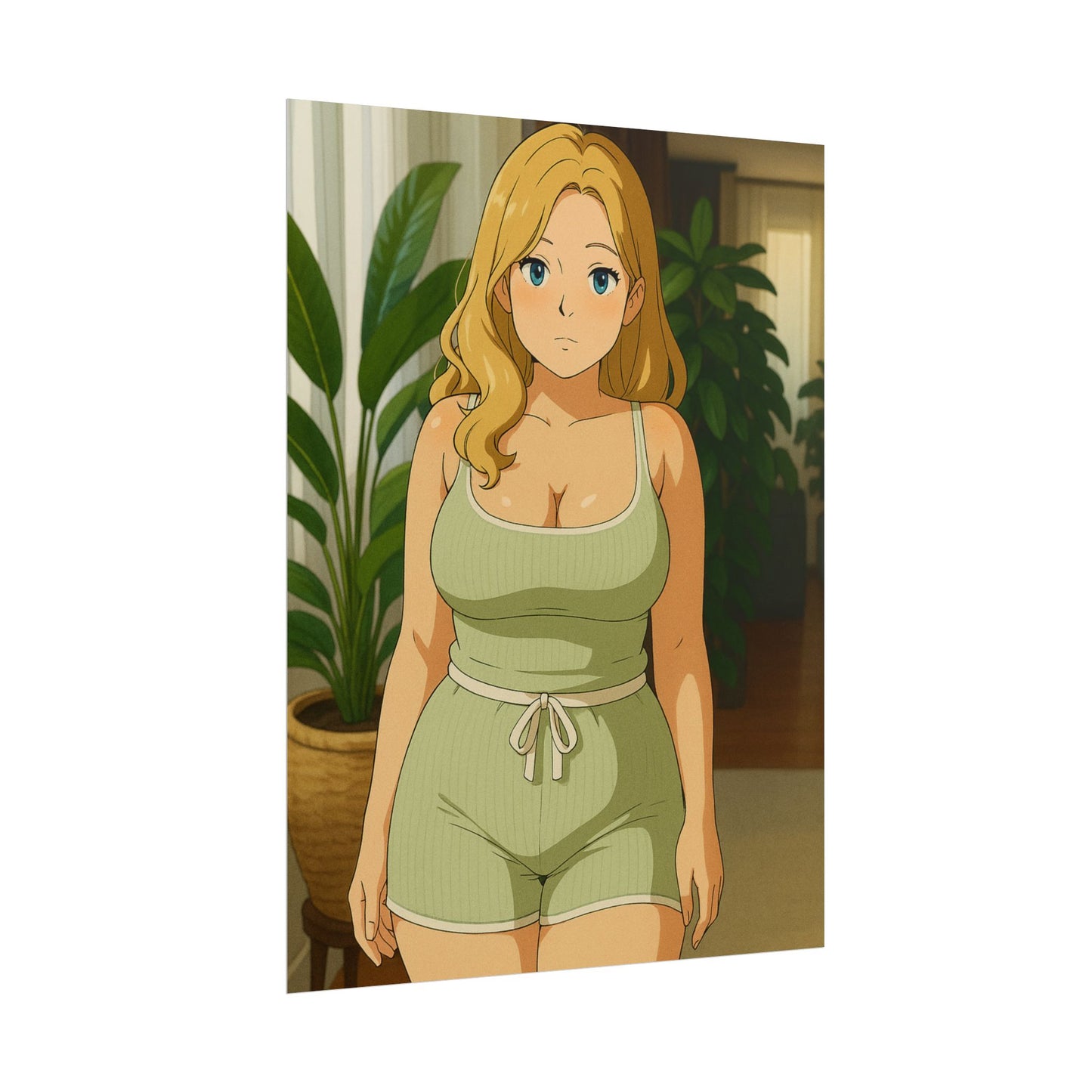 Loco Fits Anime Girls 'Good Morning' Poster