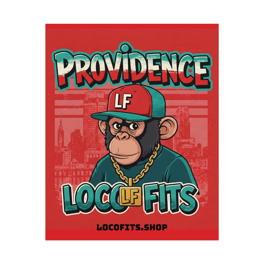Providence Loco Fits Monkey Art Rolled Poster - Loco Fits Collection