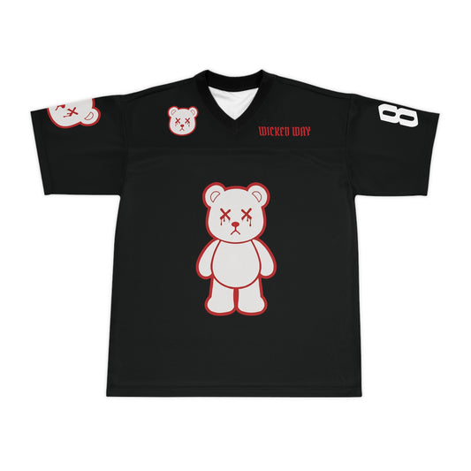 "Wicked Way" #85 McBride Deady Bears Football Jersey