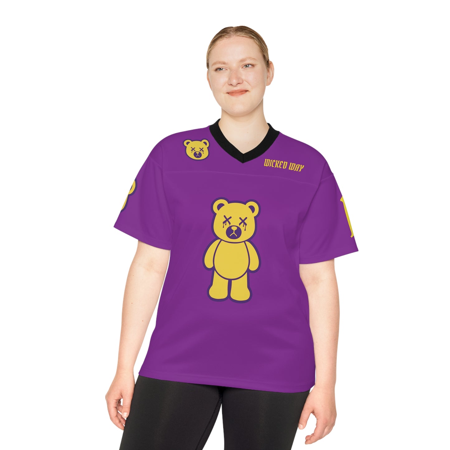 "Wicked Way" #18 Jefferson Deady Bears Football Jersey