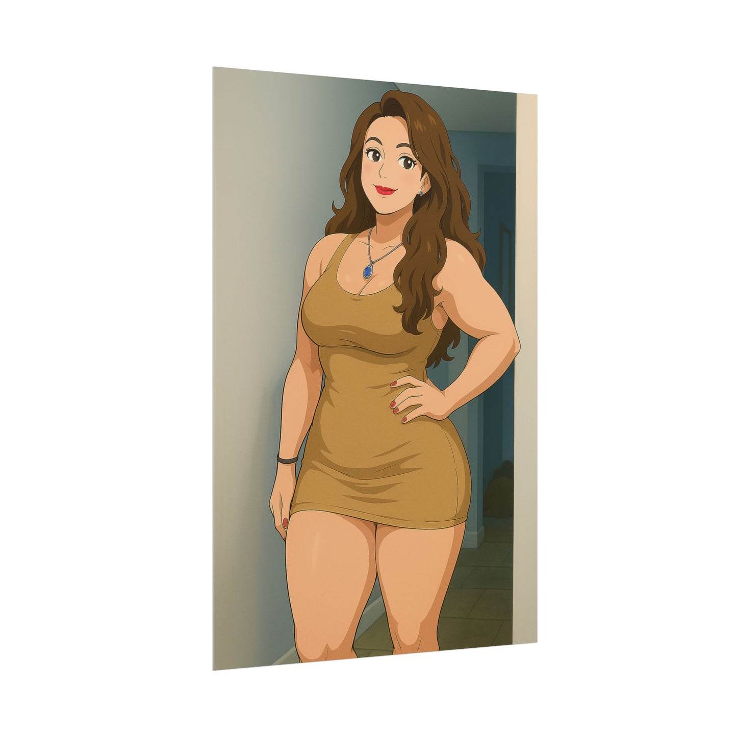 Loco Fits Anime Girls 'Clean your Room' Poster