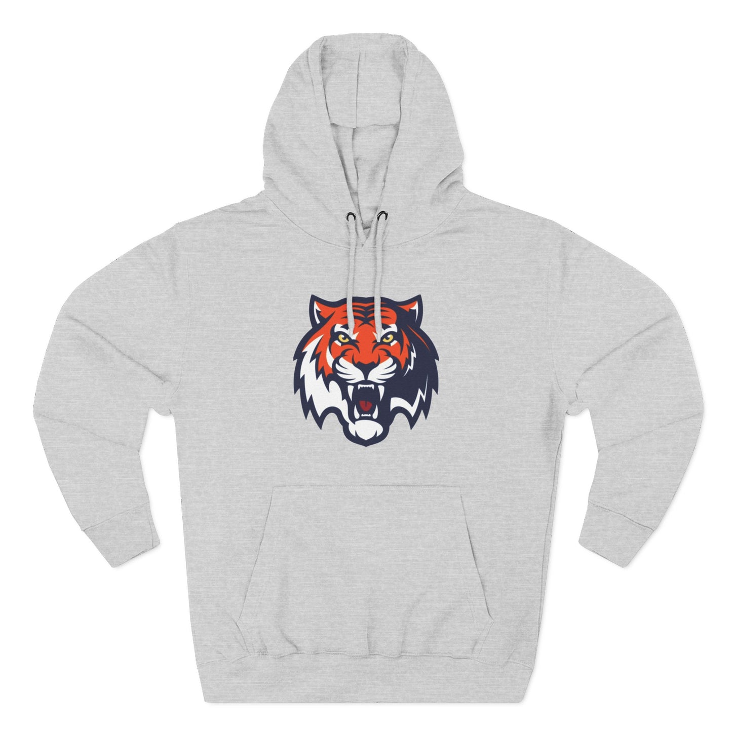 'Auburn Tiger Head' Three-Panel Fleece Hoodie