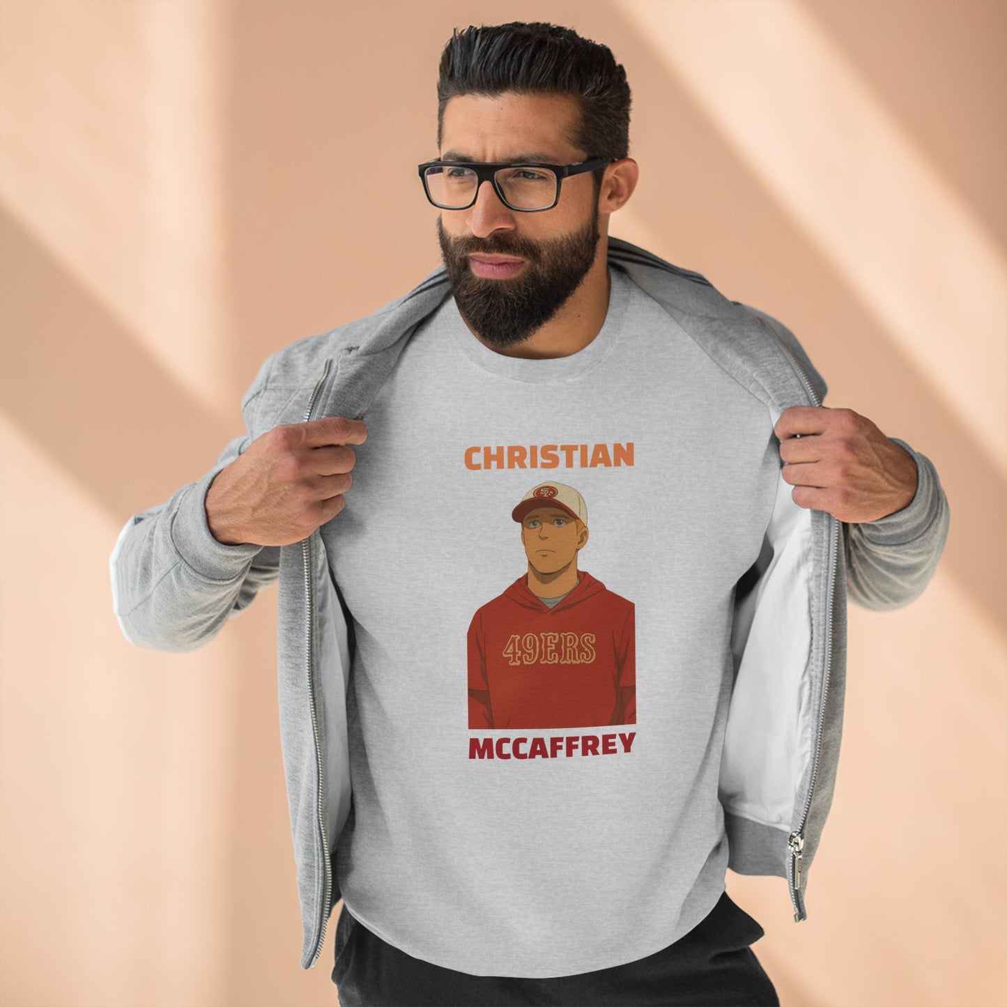 Anime Football 'Christian McCaffrey' Crewneck Sweatshirt