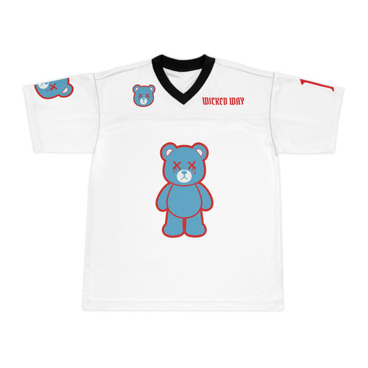 "Wicked Way" #1 Ward Deady Bears Football Jersey
