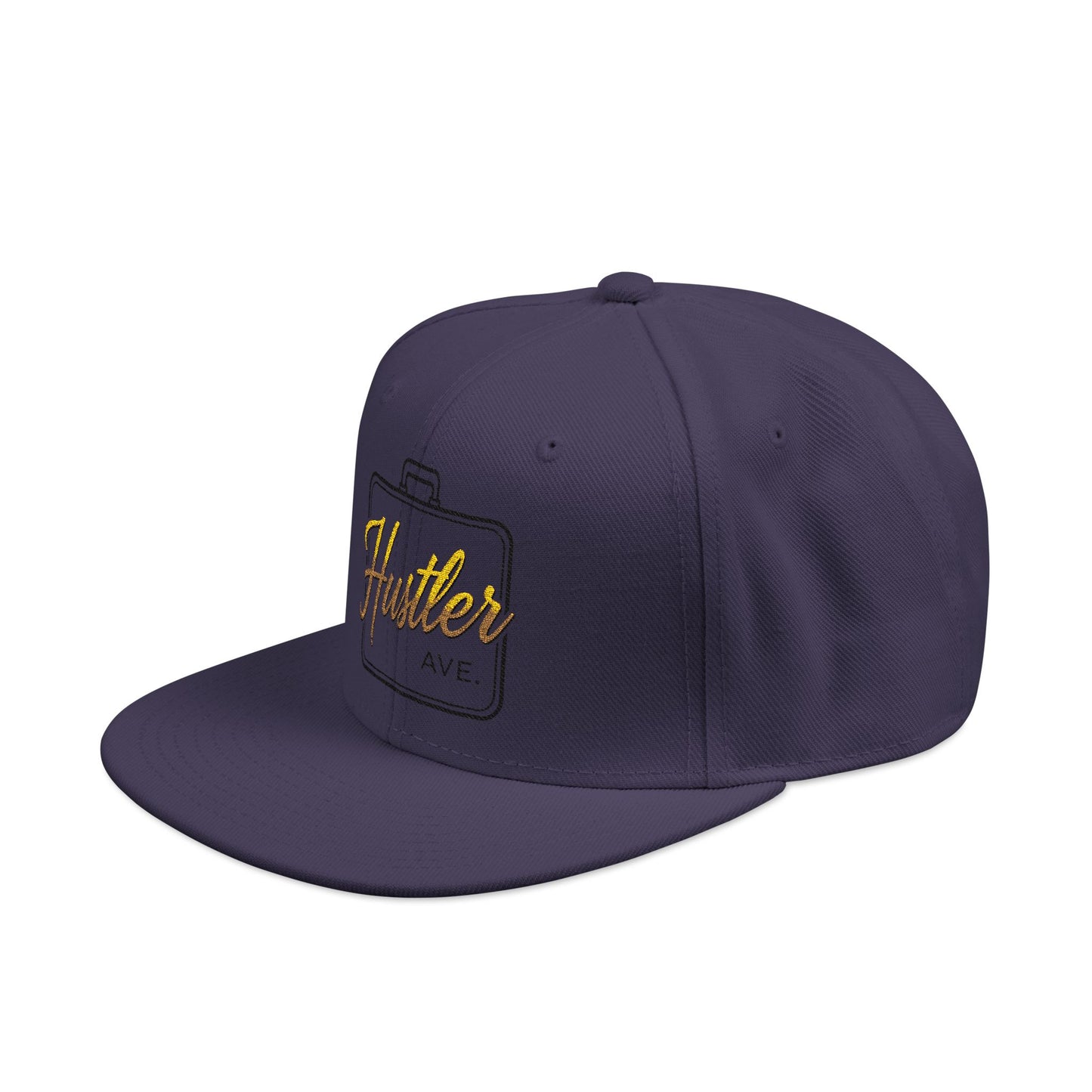 Base "Hustler Ave" All Business Gold Briefcase Snapback
