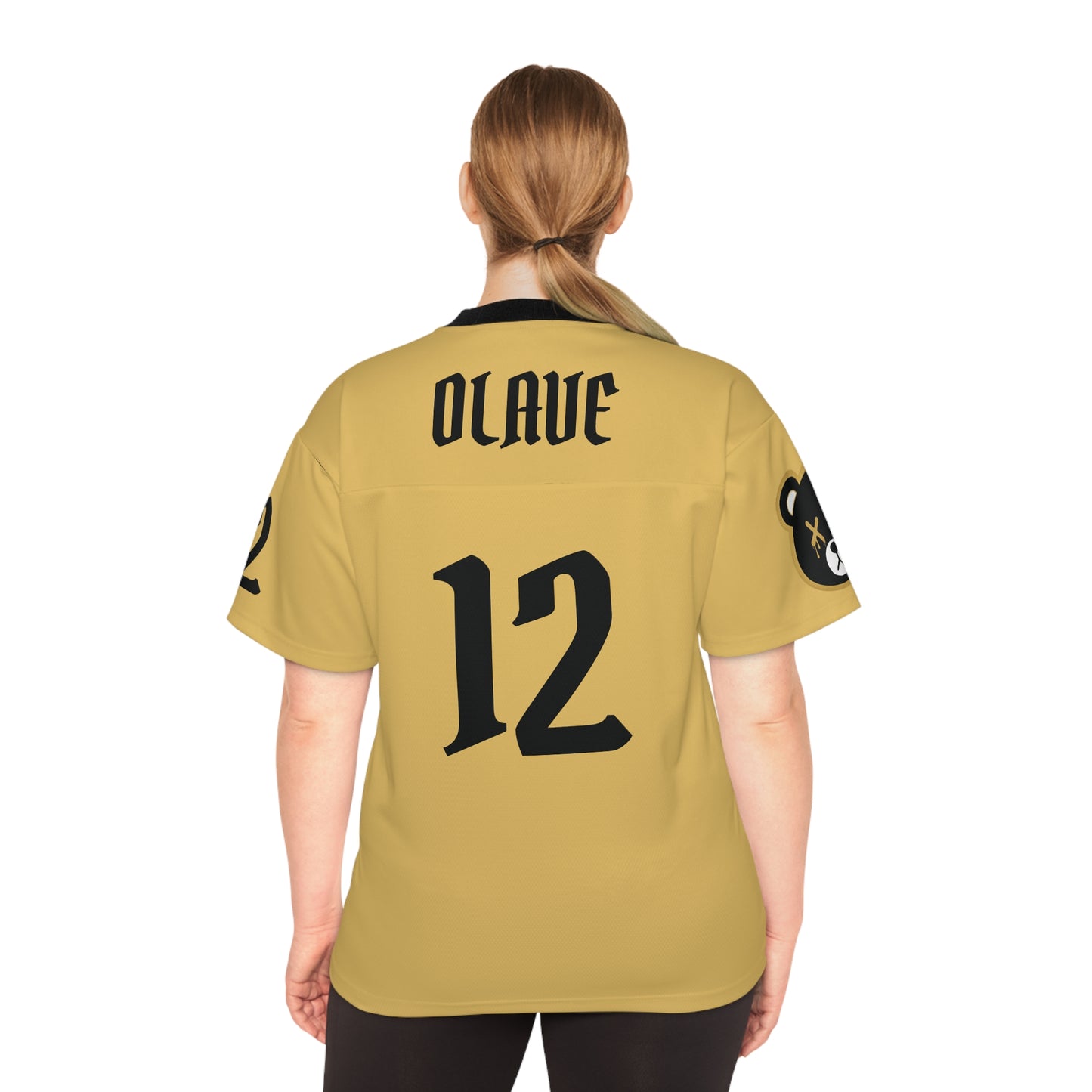 "Wicked Way" #12 Olave Deady Bears Football Jersey