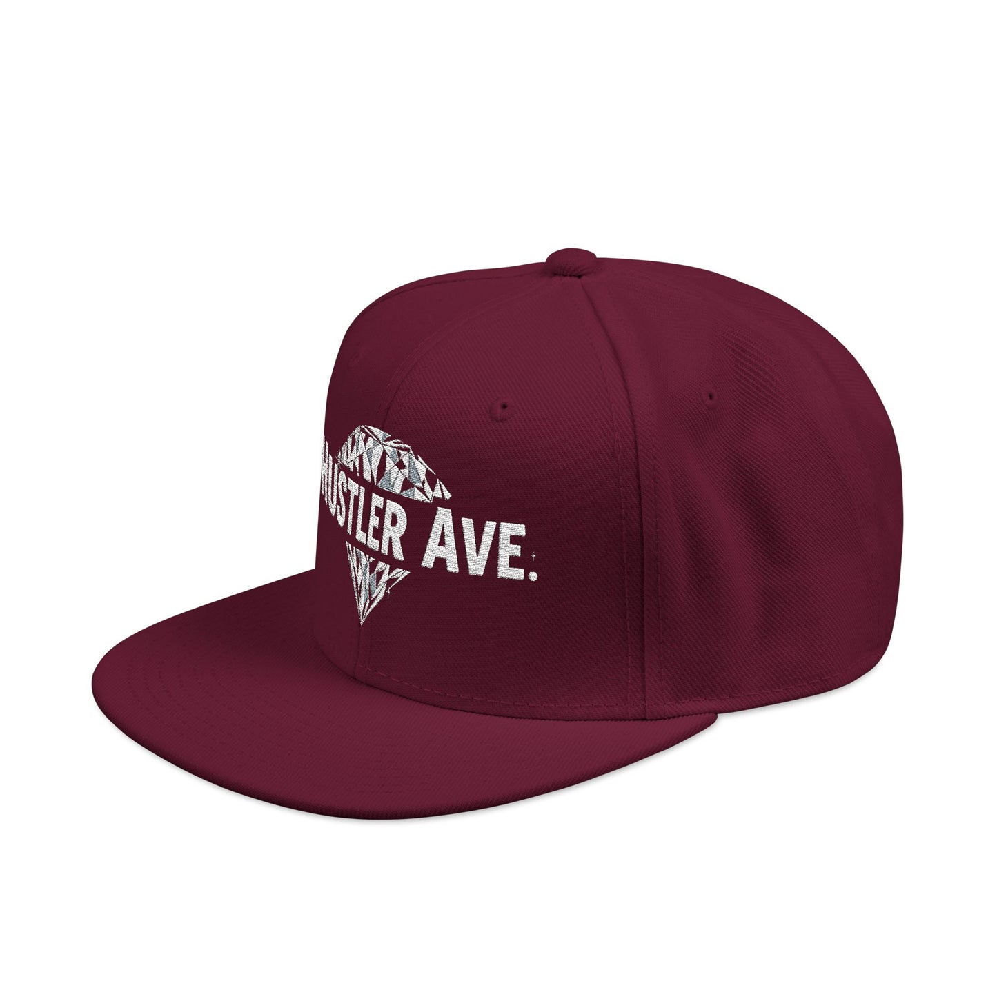 Base "Hustler Ave" Diamond Status Alt. Snapback (Multi Color Options)