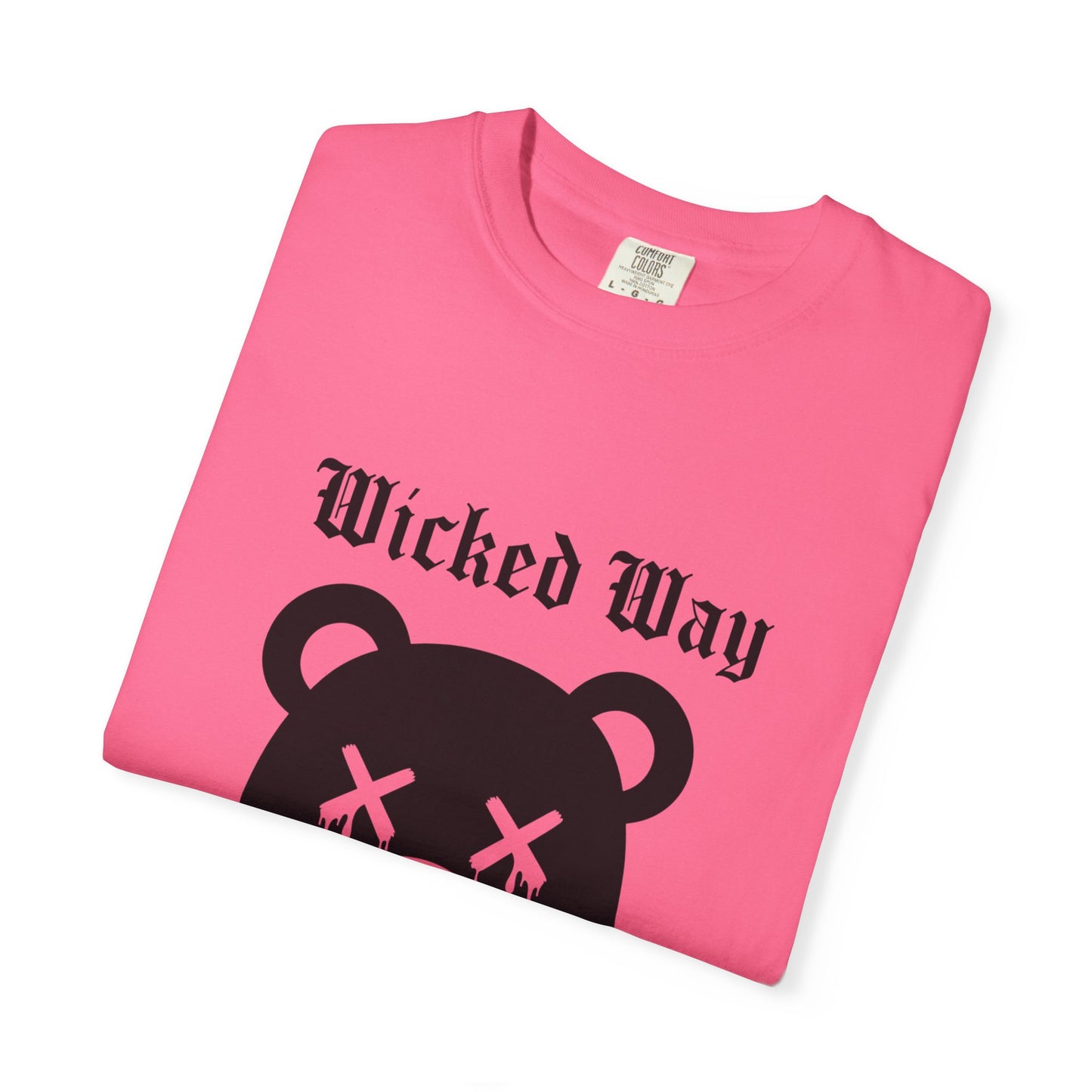 "Wicked Way" Dead Bear Head T-Shirt (Multi Color Options)