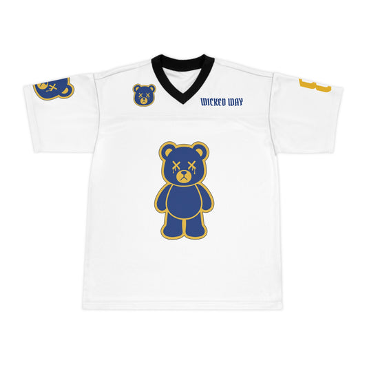 "Wicked Way" #8 Verse Deady Bears Football Jersey