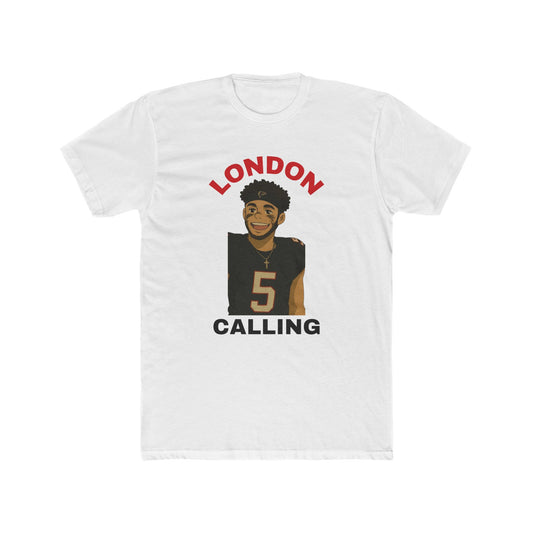 Anime Football 'London Calling' Cotton Crew Tee