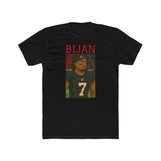Anime Football 'Bijan' Cotton Crew Tee